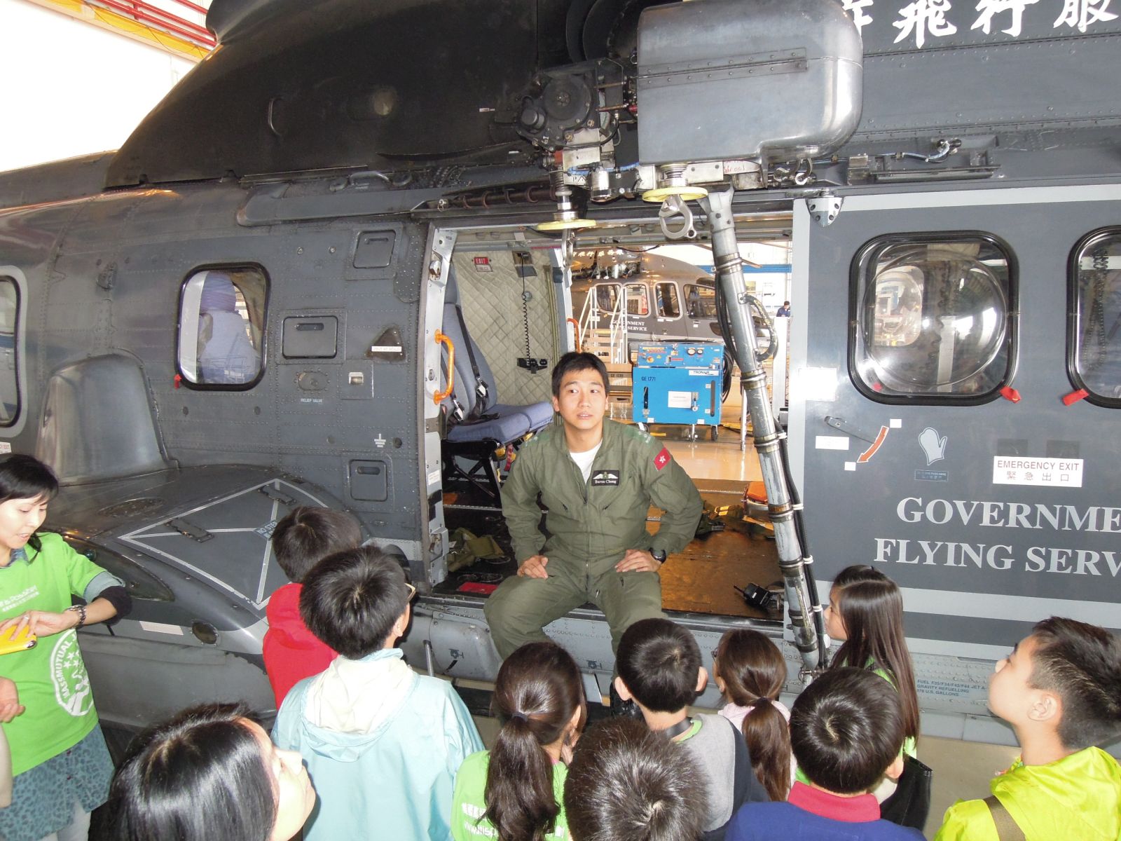 Visit to Government Flying Service