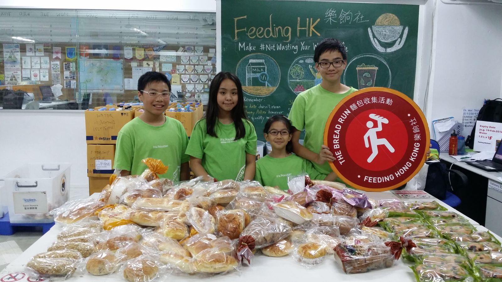 Feeding Hong Kong Bread Run